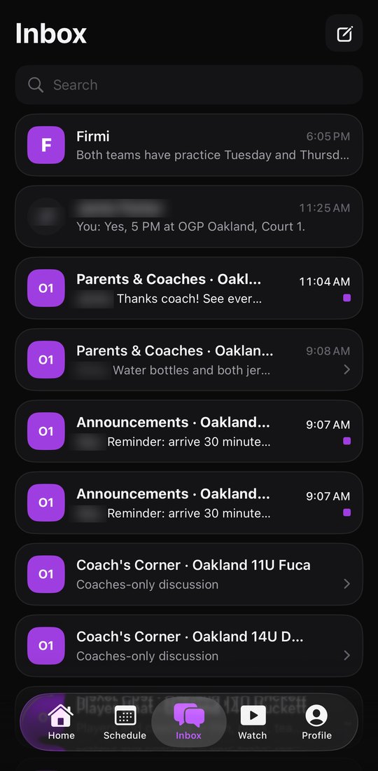One Inbox for every team chat